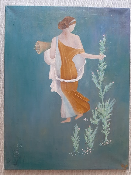 Öljyvärimaalaus "primavera"