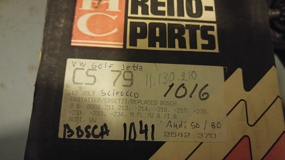 Starttimoottori Audi 50, 80, VW Golf, Jetta, Scirocco 0986010410