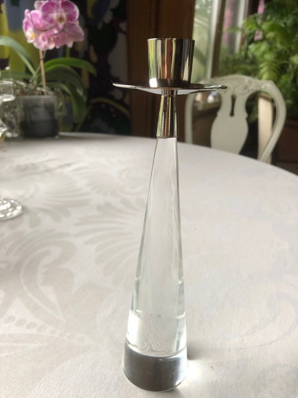 Iittala, Timo Sarpaneva, Ascot kynttilänjalka, k 21 cm
