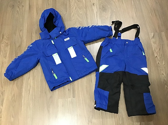 Lasten Lassie Talvitakki ja Talvihousut, koko 92