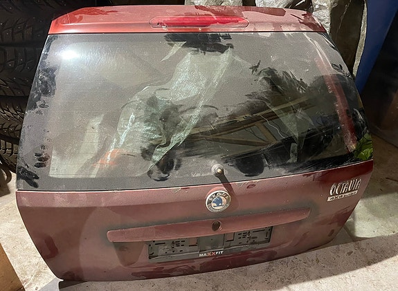 Skoda octavian takaluukku