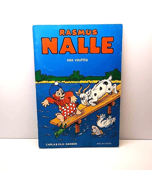 Rasmus Nalle saa vauhtia kirja