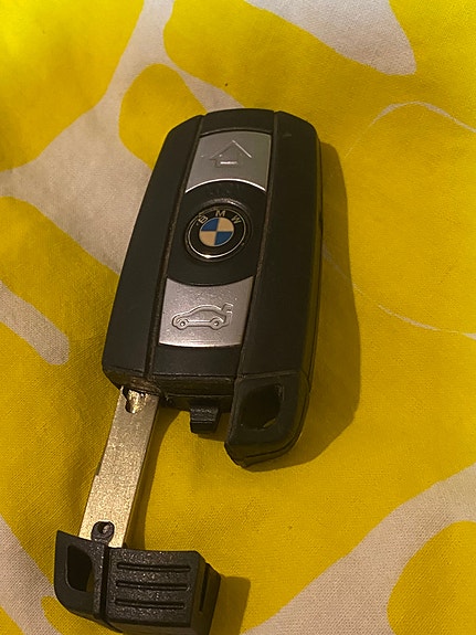 Bmw avain käytetty jyrsitty aihio