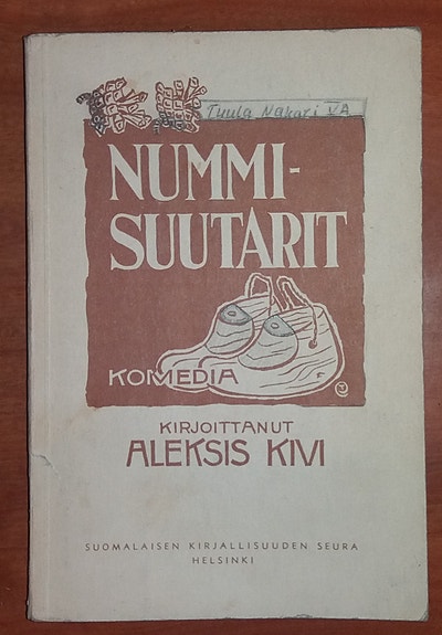 Aleksis Kivi NUMMISUUTARIT SKS 1961
