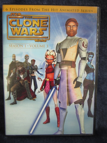 Star Wars Clone Wars dvd