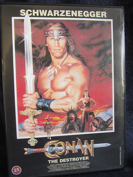 Conan hävittäjä dvd