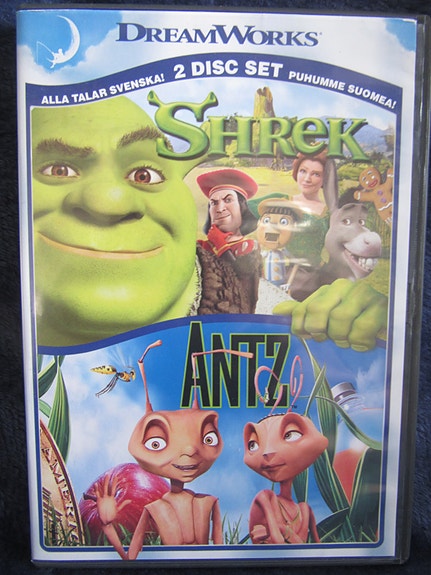 Shrek / Antz dvd