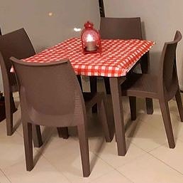 Balcony/Outdoor table with 4 chairs