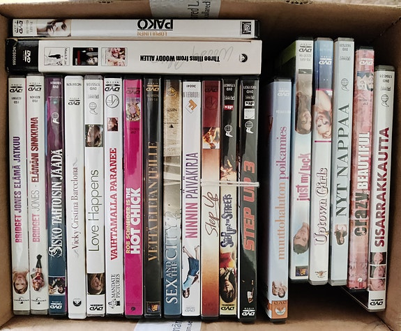 Dvd elokuvia/sarjoja
