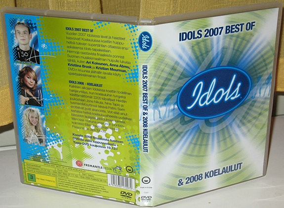 Idols 2007 best of & 2008 koelaulut (DVD)