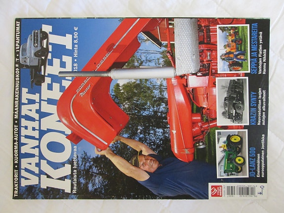Vanhat Koneet-lehti 7/2018.