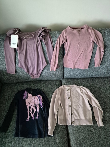 Tyttöjen vaatepaketti 98/104
