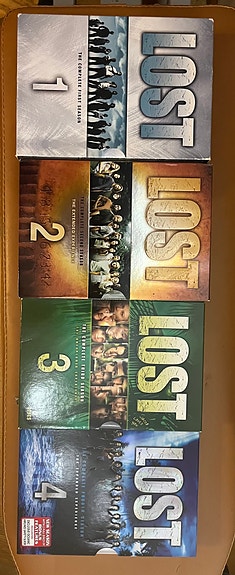 Lost 1-4 tuotanto kaudet.