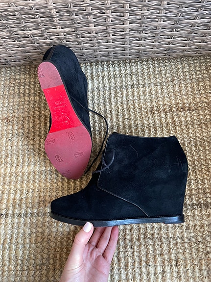 Christian Louboutin kiilakorko-nilkkurit