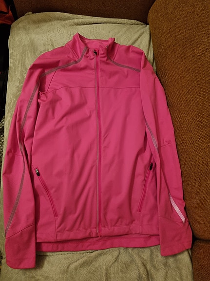 Asics juoksutakki, pinkki