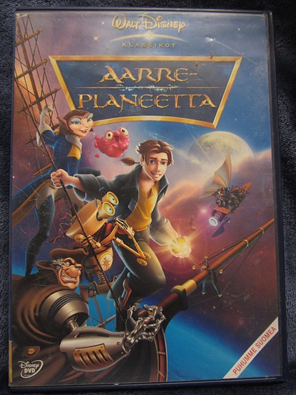 Aarreplaneetta dvd