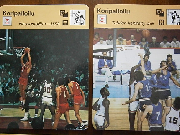 Vanhat kortit: koripallo