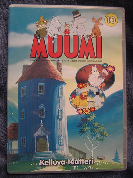 Muumilaakson tarinoita 10 Kelluva Teatteri dvd