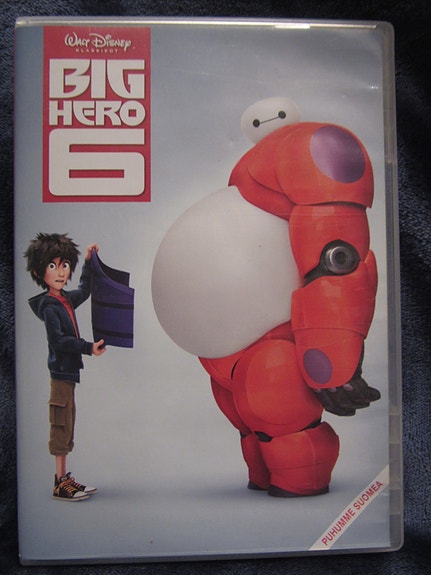 Big Hero 6 dvd
