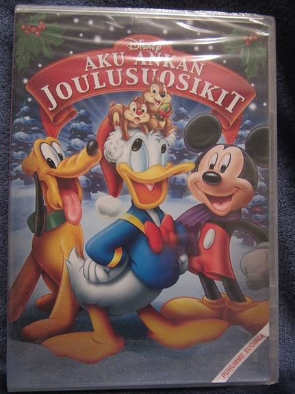 Aku Ankan Joulusuosikit dvd