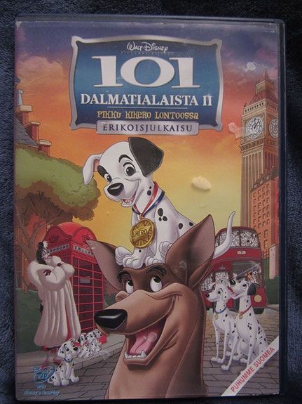 101 Dalmatialaista II  dvd