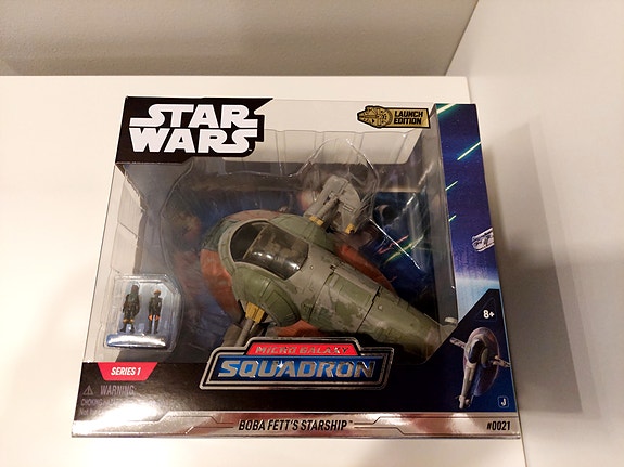 UUSI Star Wars Micro Galaxy Boba Fett's Starship -figuurisetti