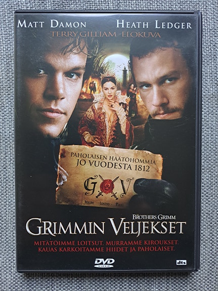 Grimmin Veljekset dvd