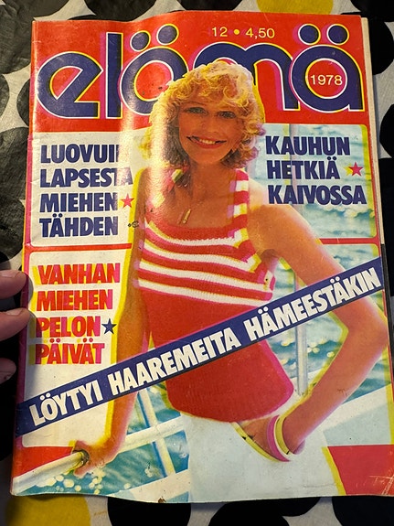 Elämä 1978 nro 12 - Luovuin Lapsesta Miehen Tähden