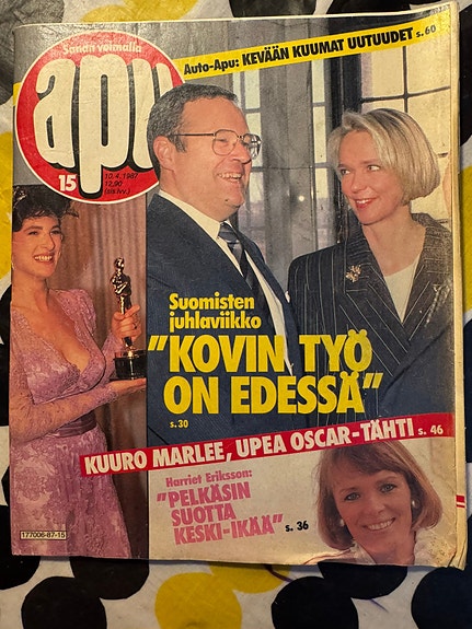 APU - 15 - 10.04.1987 - Eppu Normaali ja Hannu Karpo