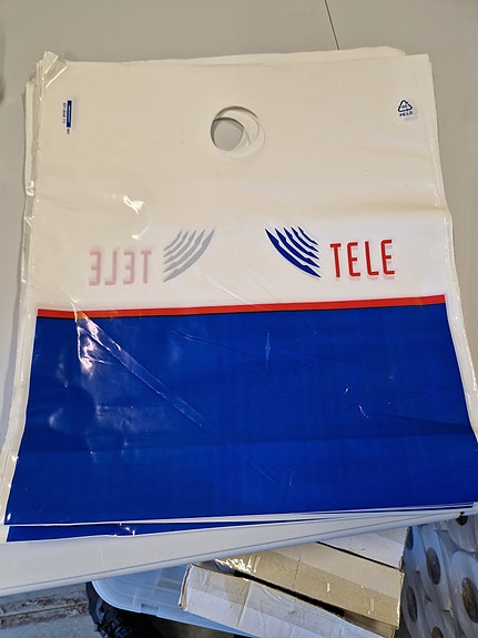 Tele muovipussi 20kpl