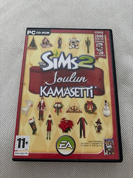 Sims 2 joulun kamasetti lisäosa