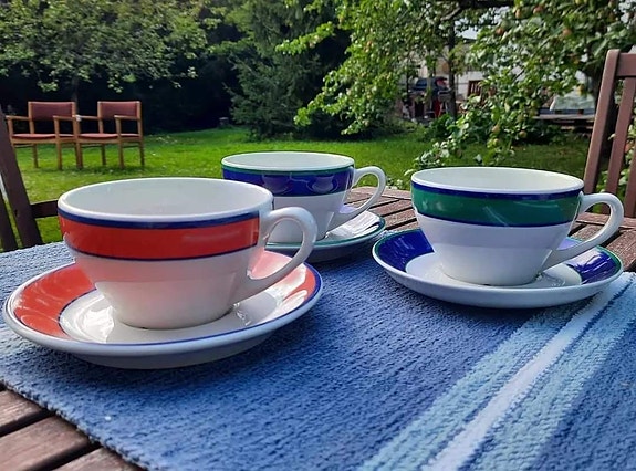 Figgjo retro kahvikupit