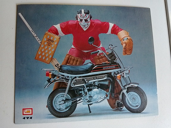 Suzuki EPO -mainoskortti (PV50)