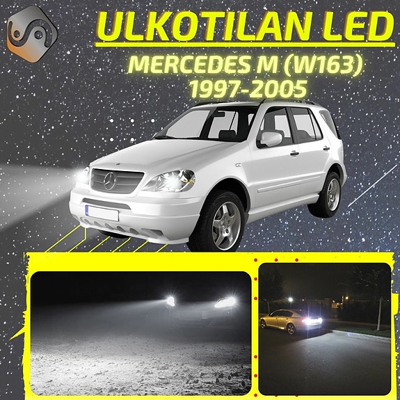MERCEDES-BENZ M (W163) Ulkovalojen LED -päivityssarja