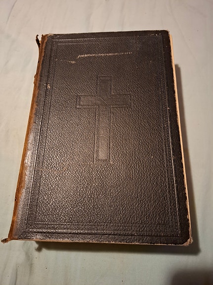 Biblia Pyhä Raamattu Nahkakantinen Kirja 1911