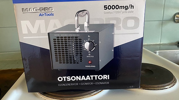 Vuokrataan otsonointilaite
