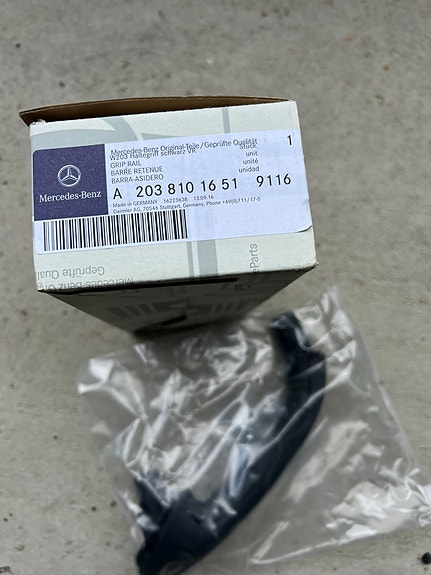 Mercedes-Benz w203 oven kahva