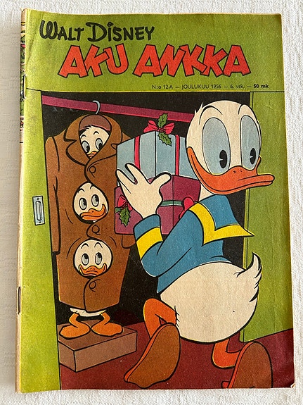 Aku Ankka numero 12A / Joulukuu 1956