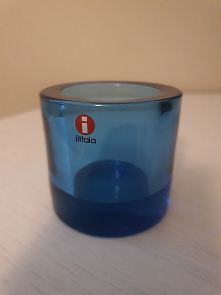 Iittala Kivi Sininen (siniturkoosi) Tuikku