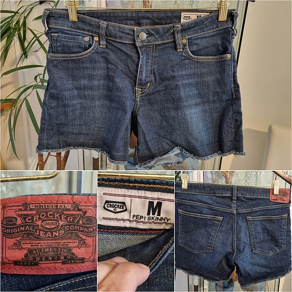 K: M Crocker naisten farkku shortsit farkut housut