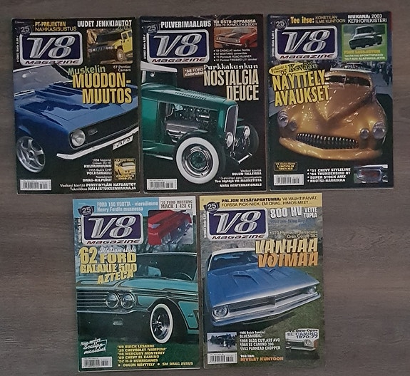 V8 magazine lehdet 2003.