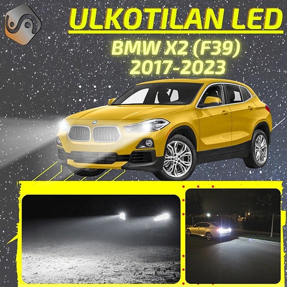 BMW X2 (F39) Ulkovalojen LED -päivityssarja