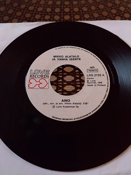Mikko Alatalo 7" Aino / Lättähattublues