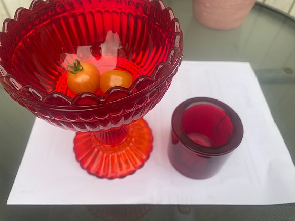 Iittala Mariskooli - Kaksivärinen PunaOranssi, Vanhaa tuotantoa