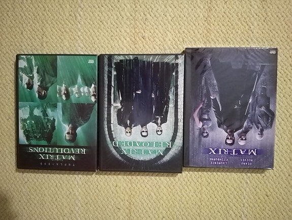 Matrix elokuvat, kuin uusia!!