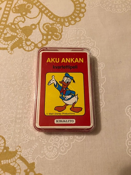 Aku Ankan kavrtettipeli/ Retrot/1980-luvulta
