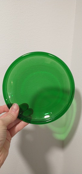 6 kpl IITTALA Luna vihreät lautaset 15 cm