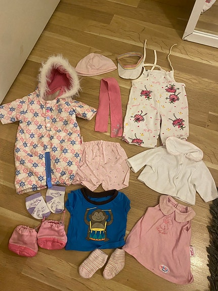 Baby Born vaatteita