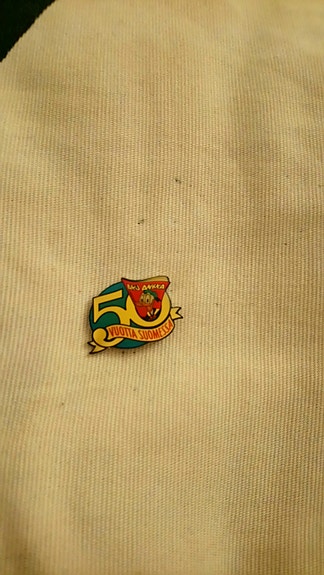 Aku Ankka 50 vuotis pinssi