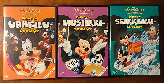 Walt Disneyn suosikit